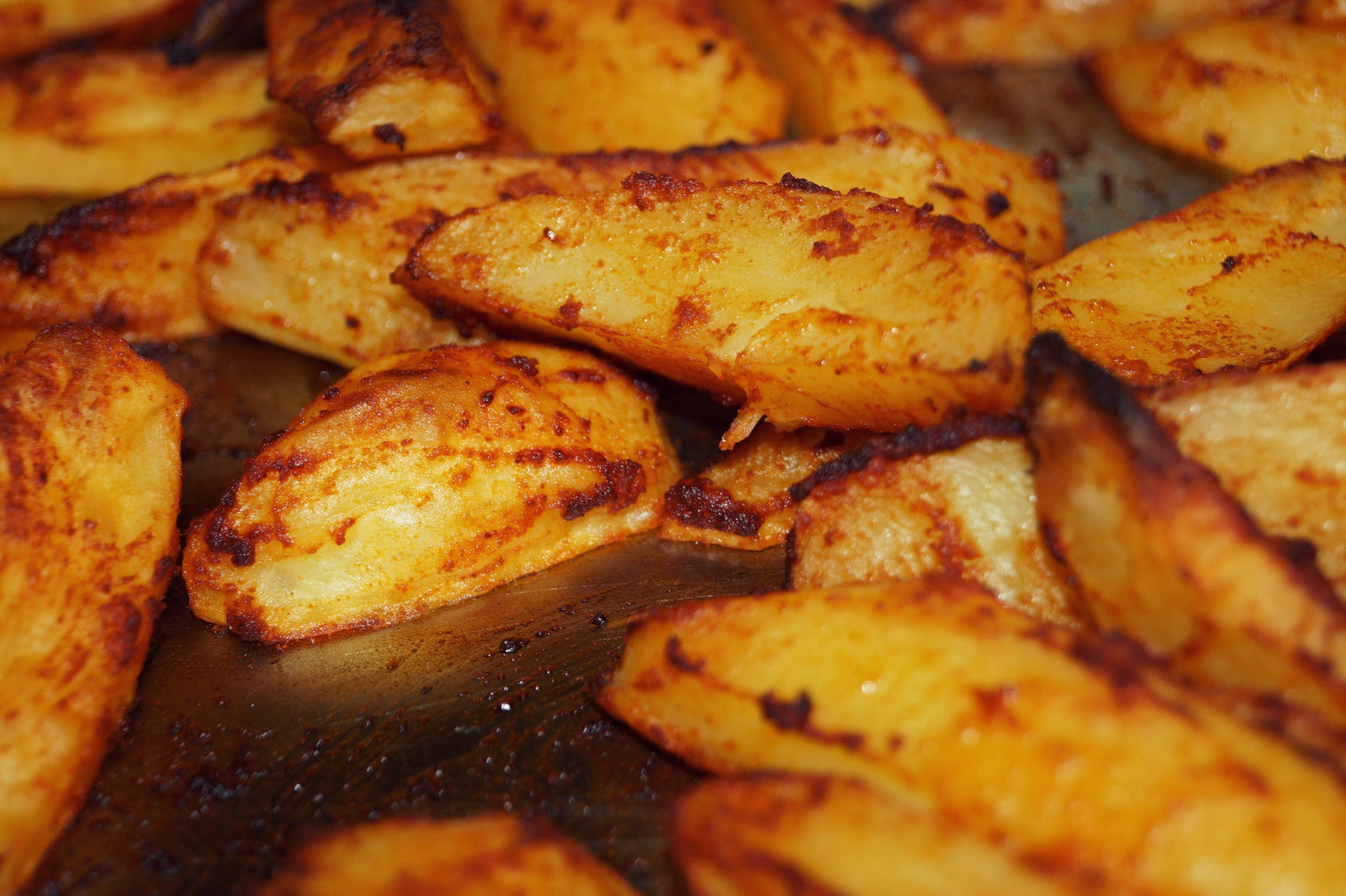 Roasted Sweet Potatoes & Lard