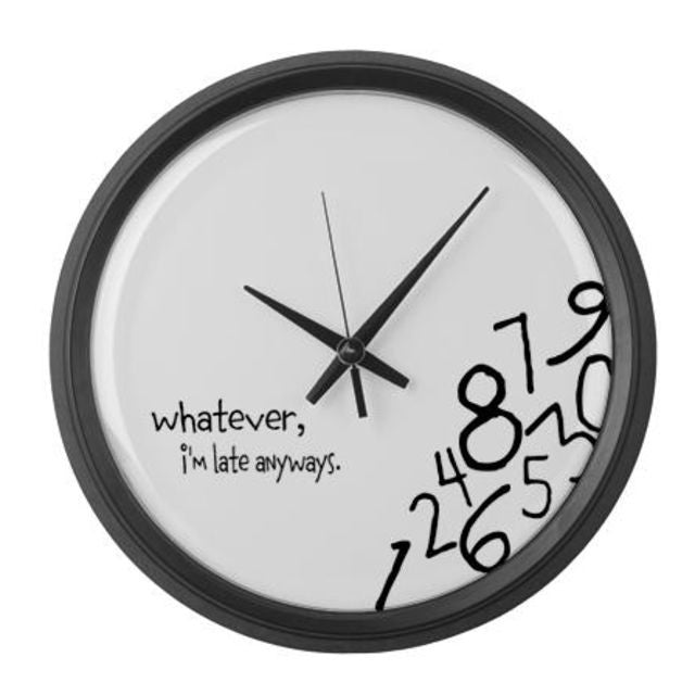 Better Never Than Late