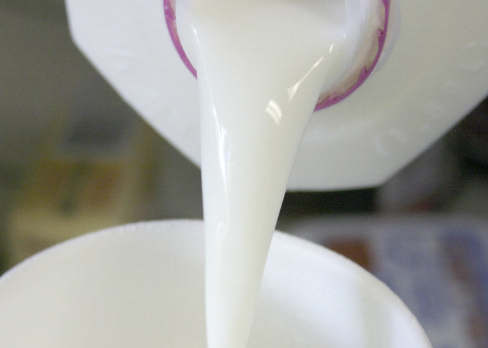 What does the farmer do to verify his milk is safe?