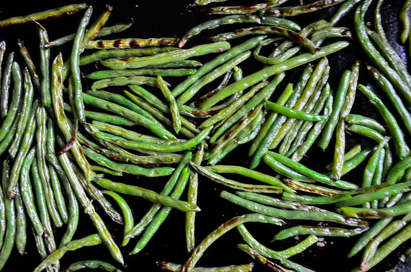 Roasted Green Beans & Lard