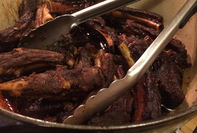 Red Wine Braised Country Ribs