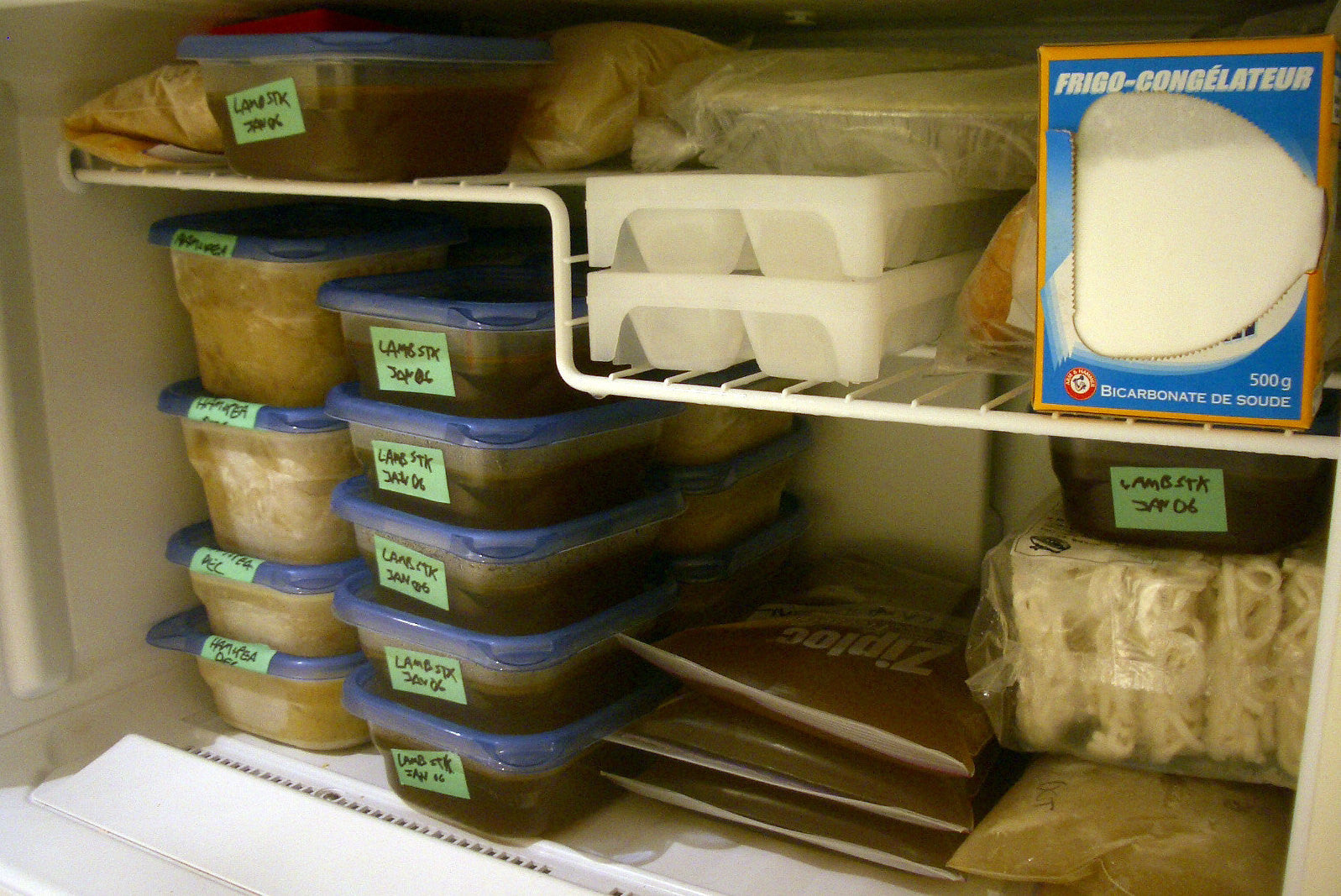 How to overcome the blackhole that is your freezer
