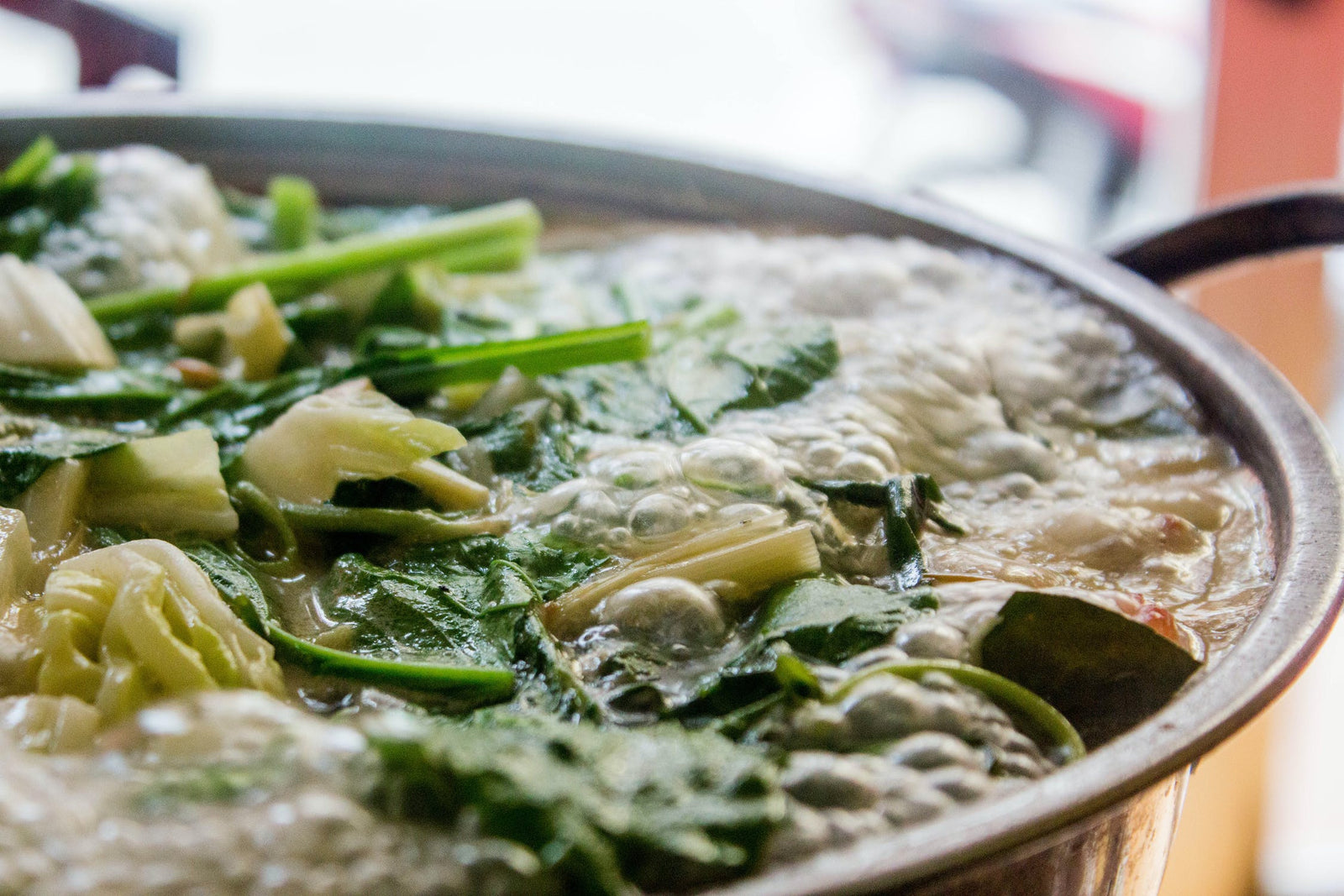 Do you have to skim the scum when making yummy healthy broth?