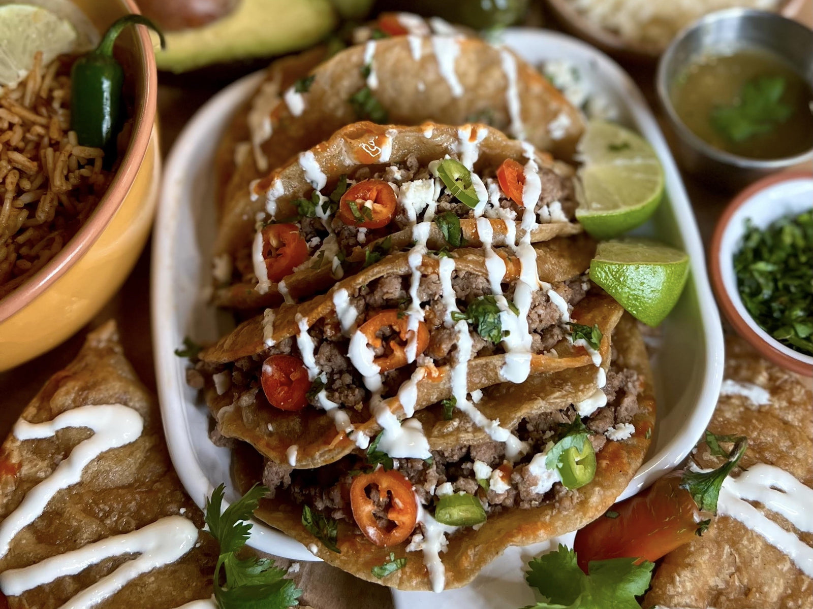 Ground Pork Tacos