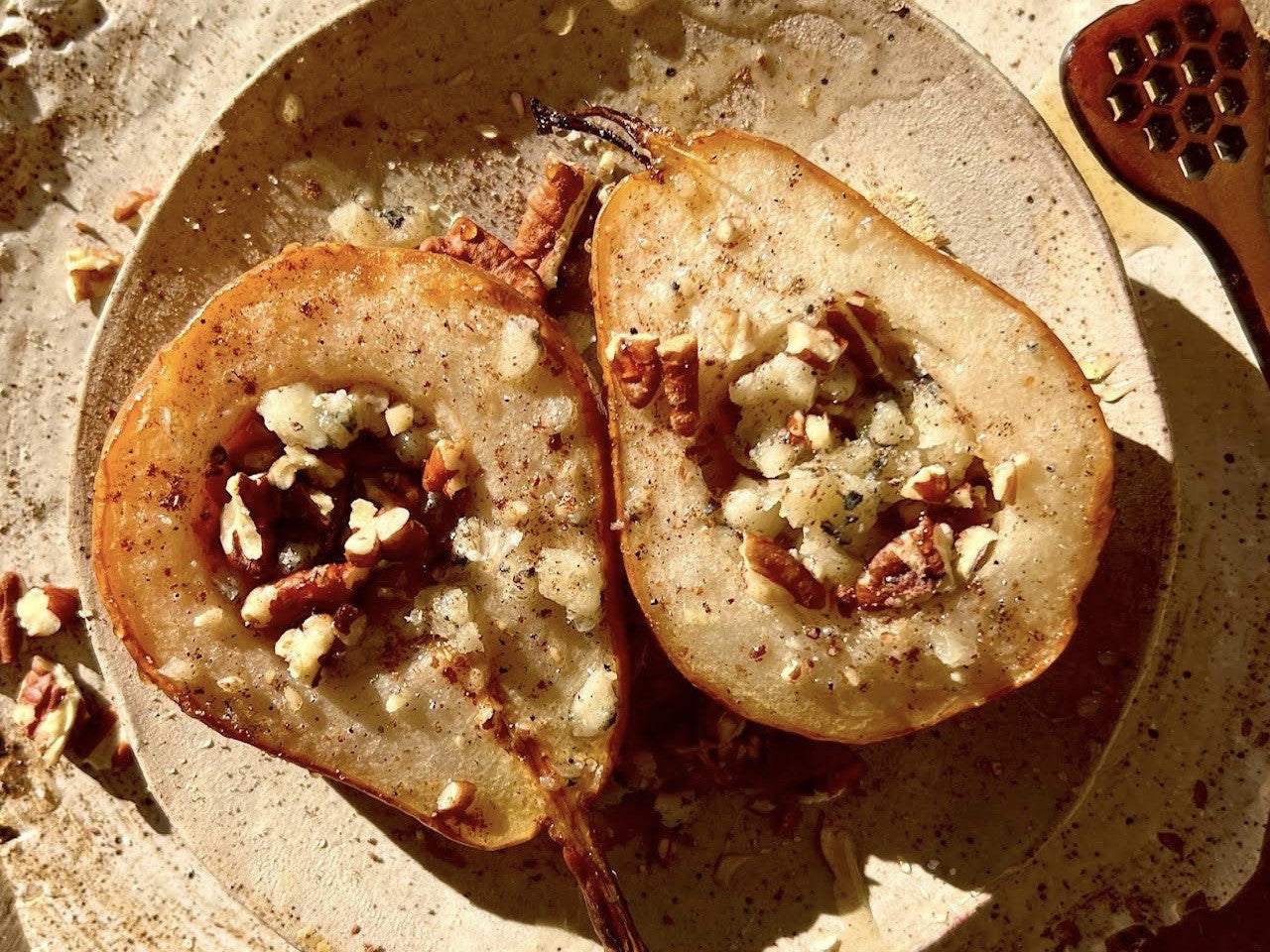Baked Stuffed Pears