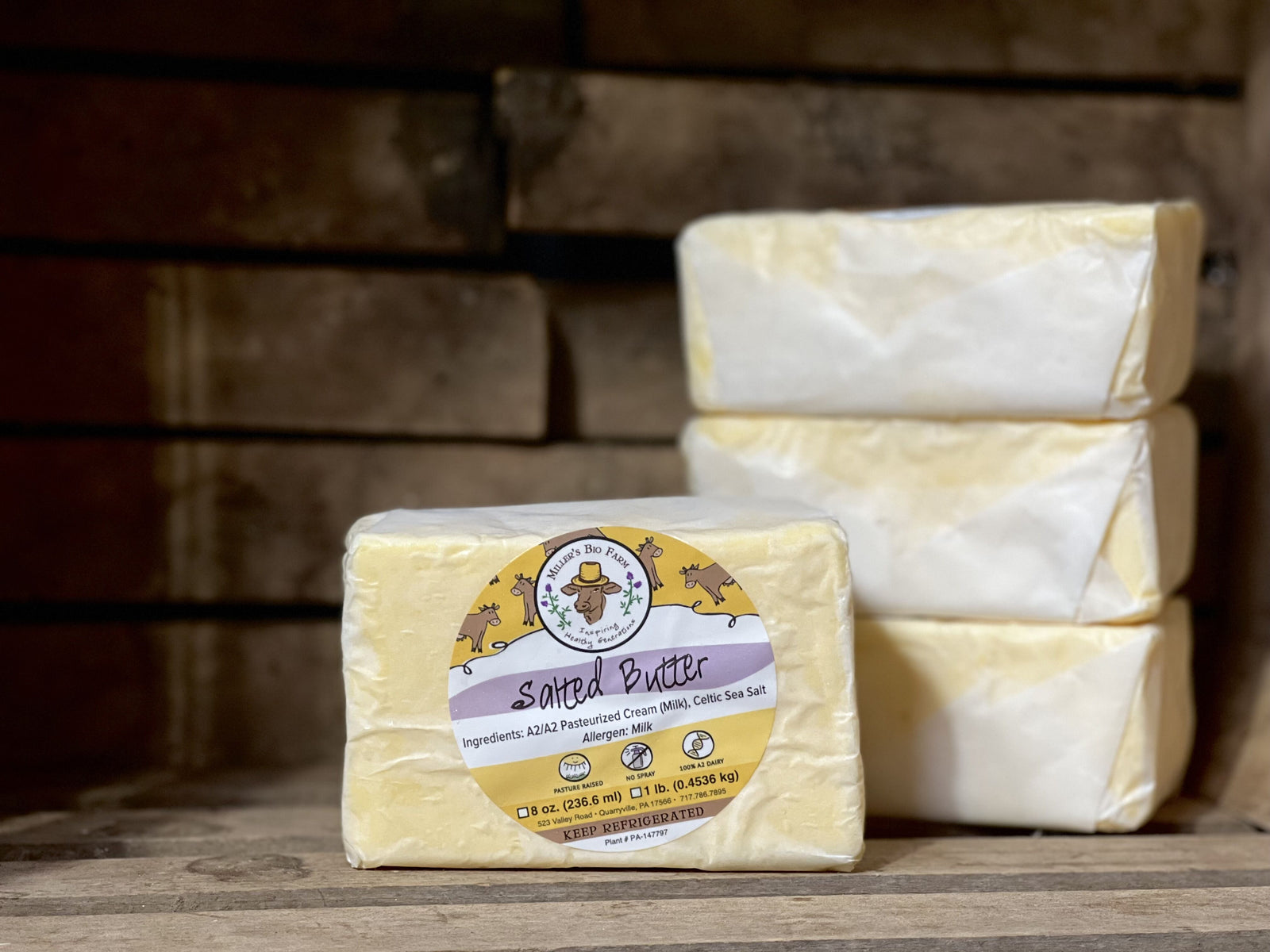 Heads up! Our yummy butter is thicker and more flavorful than most.
