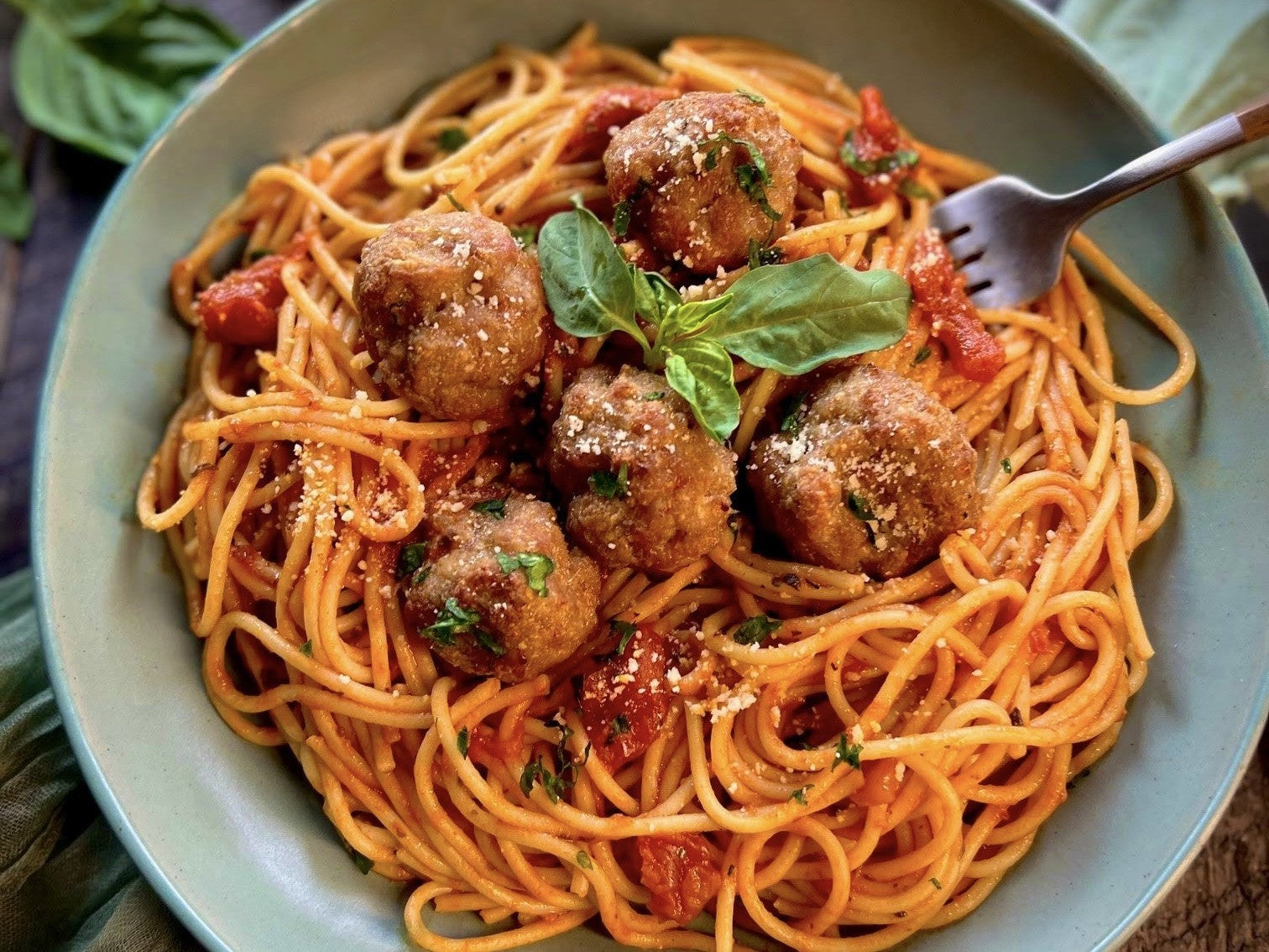 Juicy Pork Meatballs