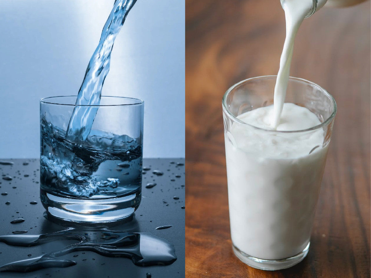 How to hydrate better than water? Milk! It's kind of a super food.
