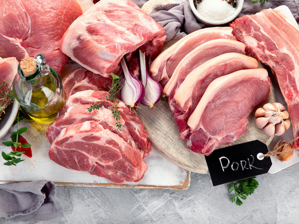 Pork is the best natural source for "anti-stress" thiamine. Vitamin B1 can improve your mood.