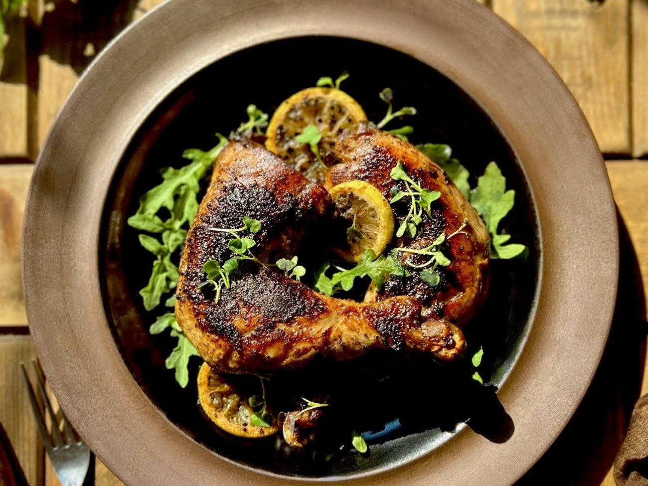 Lemon Butter Chicken Leg Quarters
