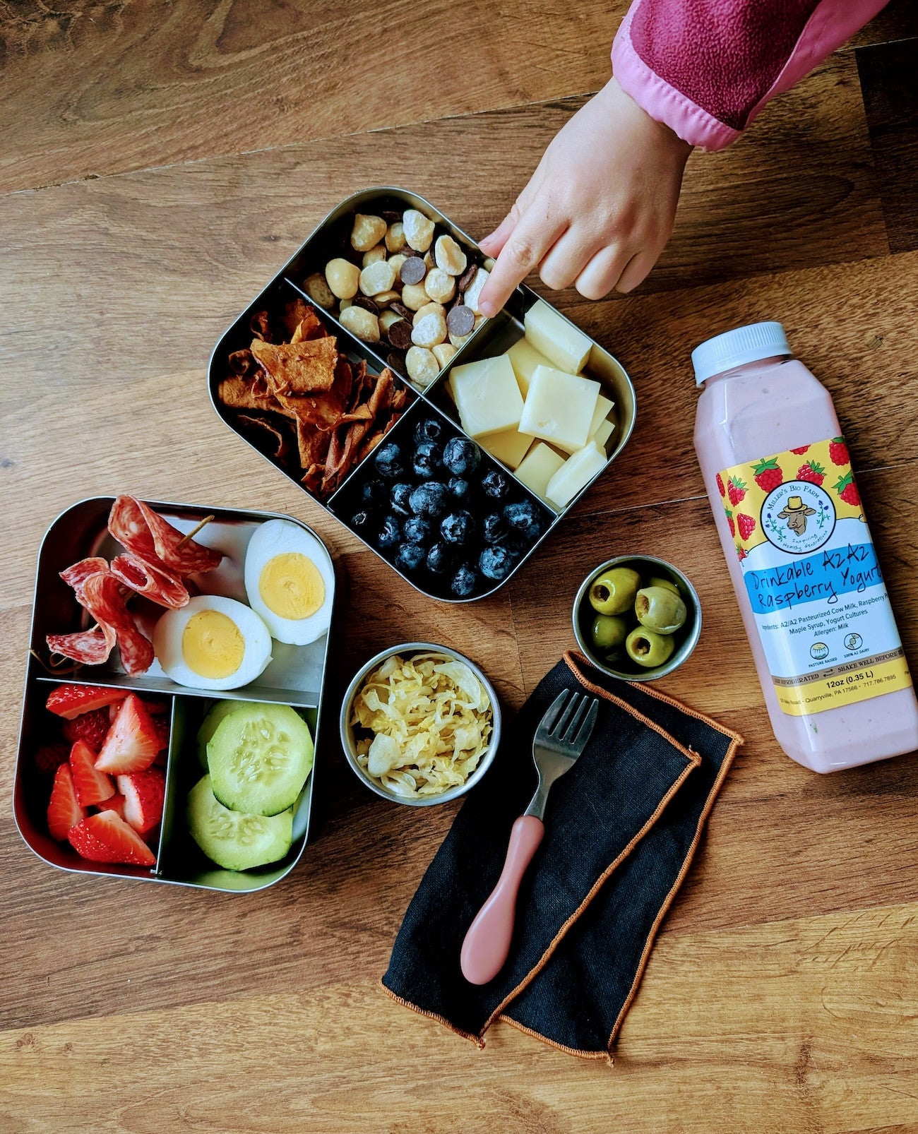 Miller's Bio Farm Kid Lunchbox