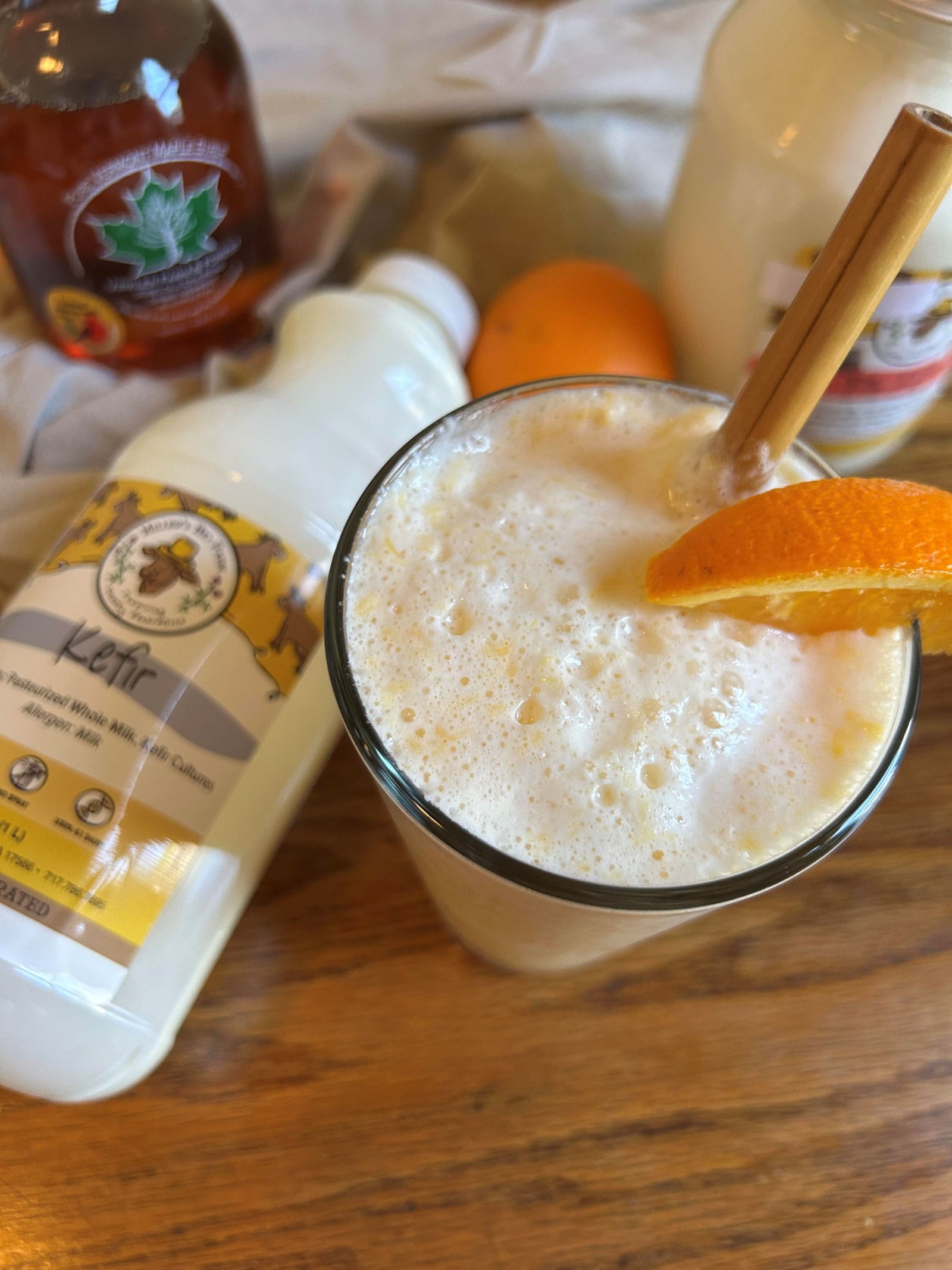 Raw Milk Orange Julius