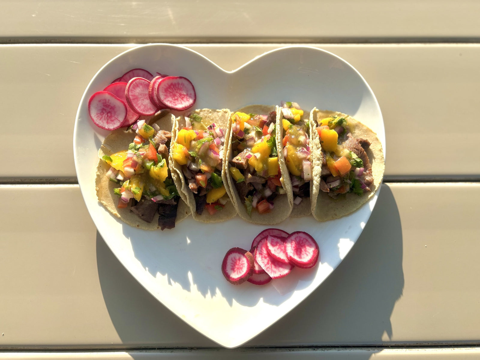 Grass Fed Beef Tongue Tacos