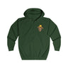 Adult Full Zip Hoodie - Miller's Bio Farm Logo + Goodbye Supermarket Hello Small Farm
