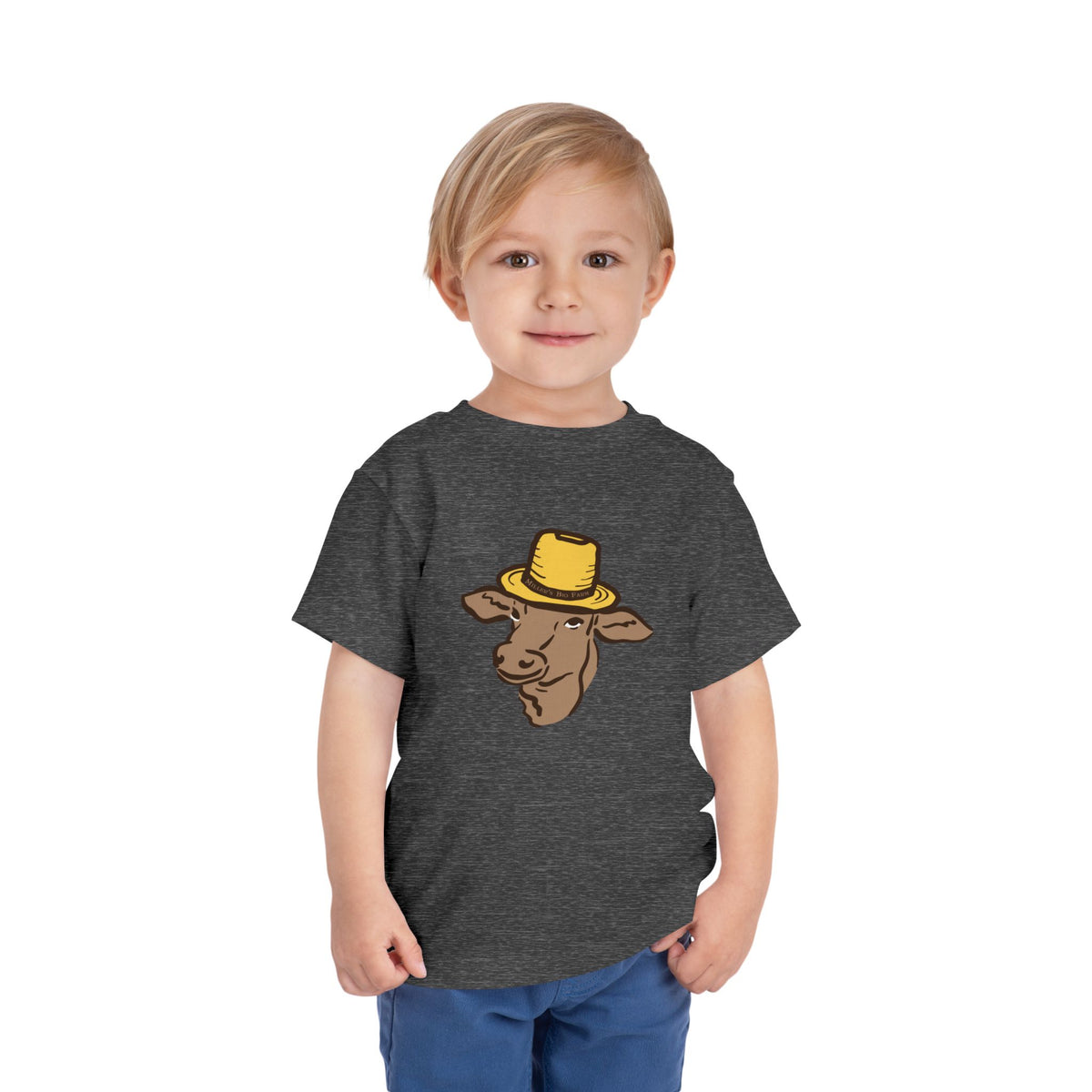 Toddler Short Sleeve Tee - Miller's Bio Farm Logo