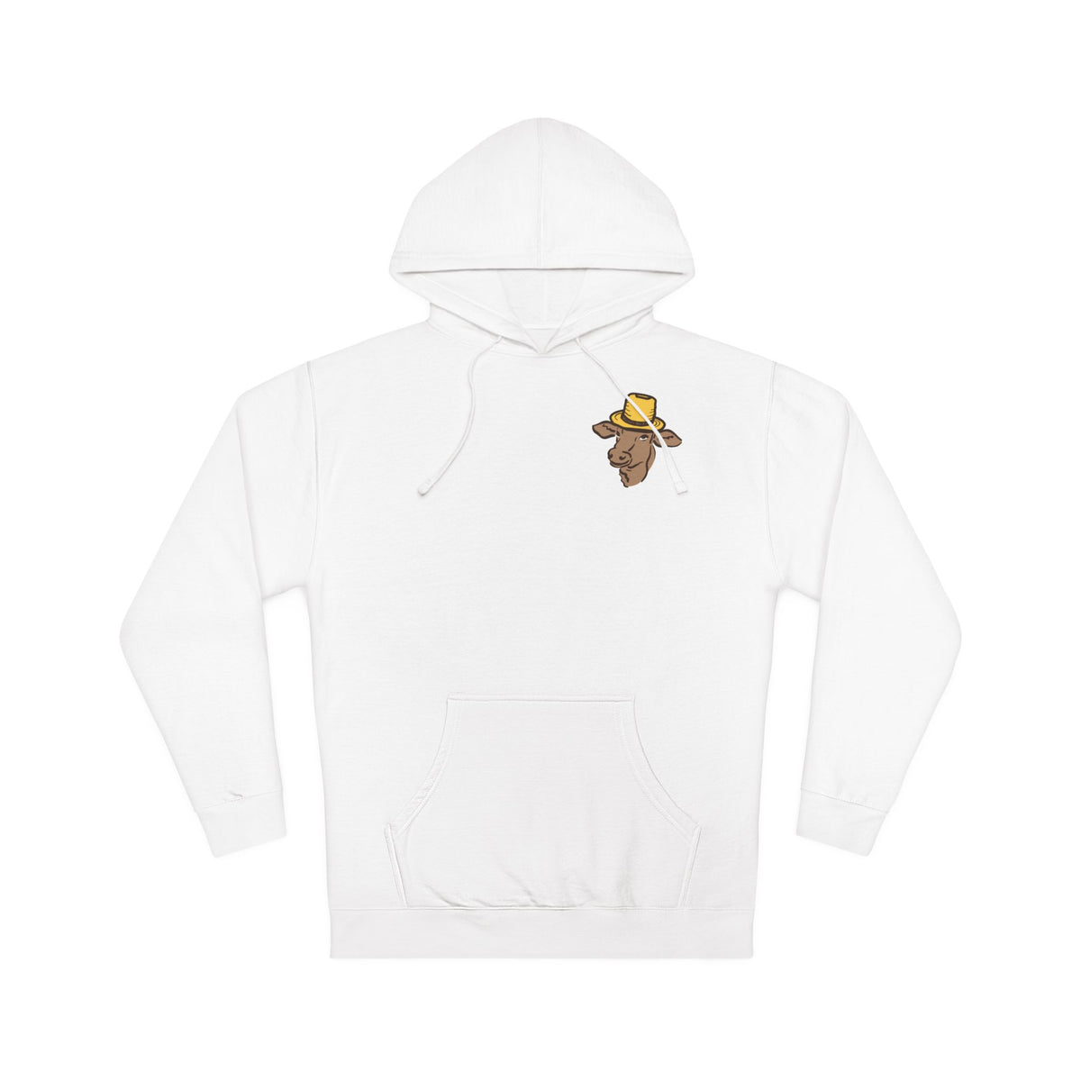 Adult Hooded Sweatshirt - Miller's Bio Farm Logo + Goodbye Supermarket Hello Small Farm