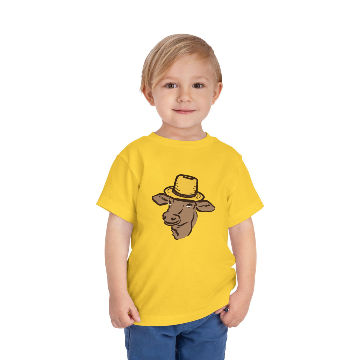 Toddler Short Sleeve Tee - Miller's Bio Farm Logo