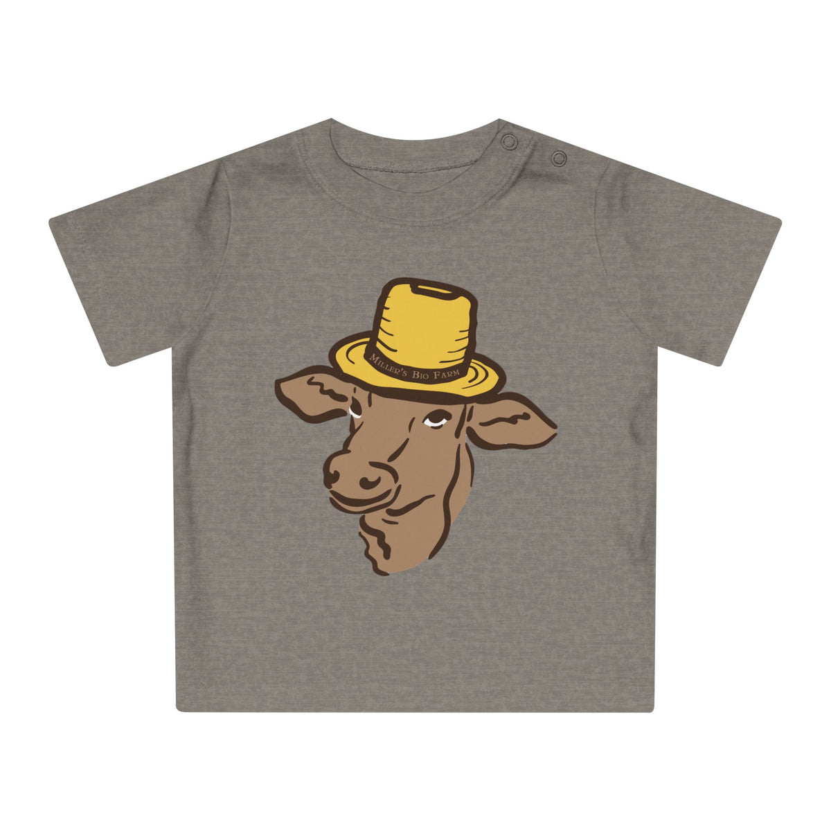 Baby Organic T-Shirt - Miller's Bio Farm Logo