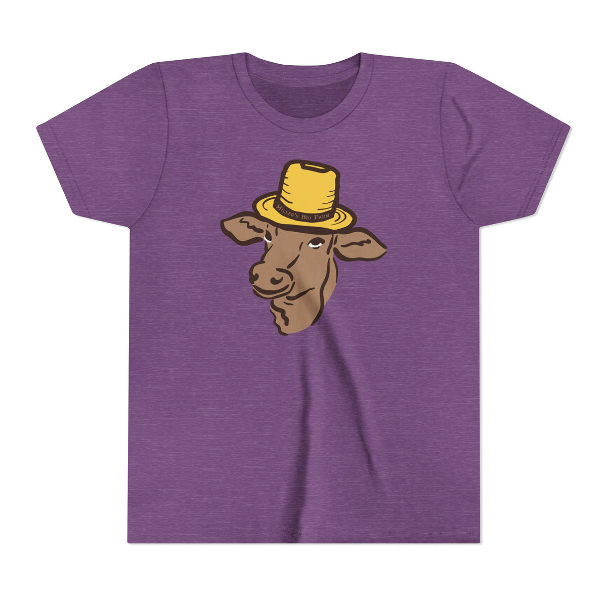 Kids Short Sleeve Tee - Miller's Bio Farm Logo