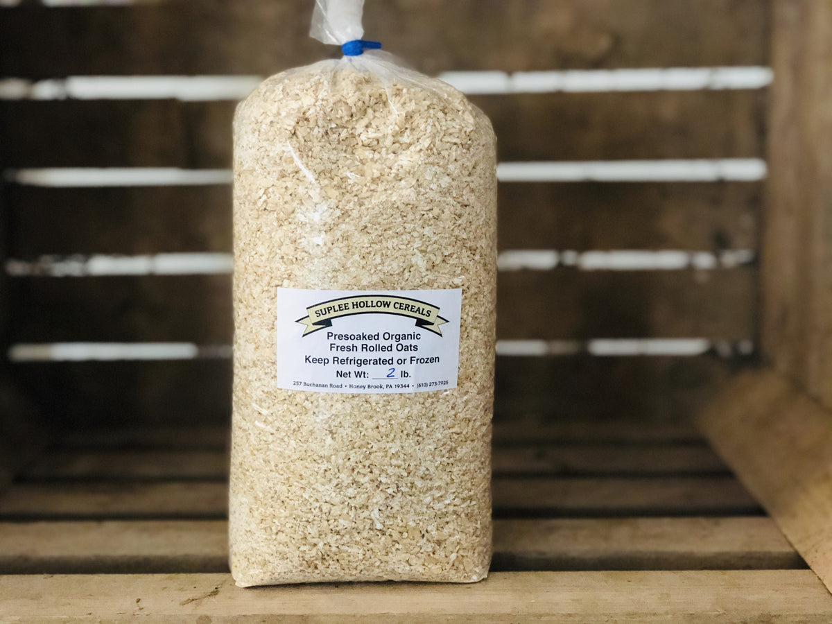 Organic Pre-Soaked Rolled Oats, 2lb