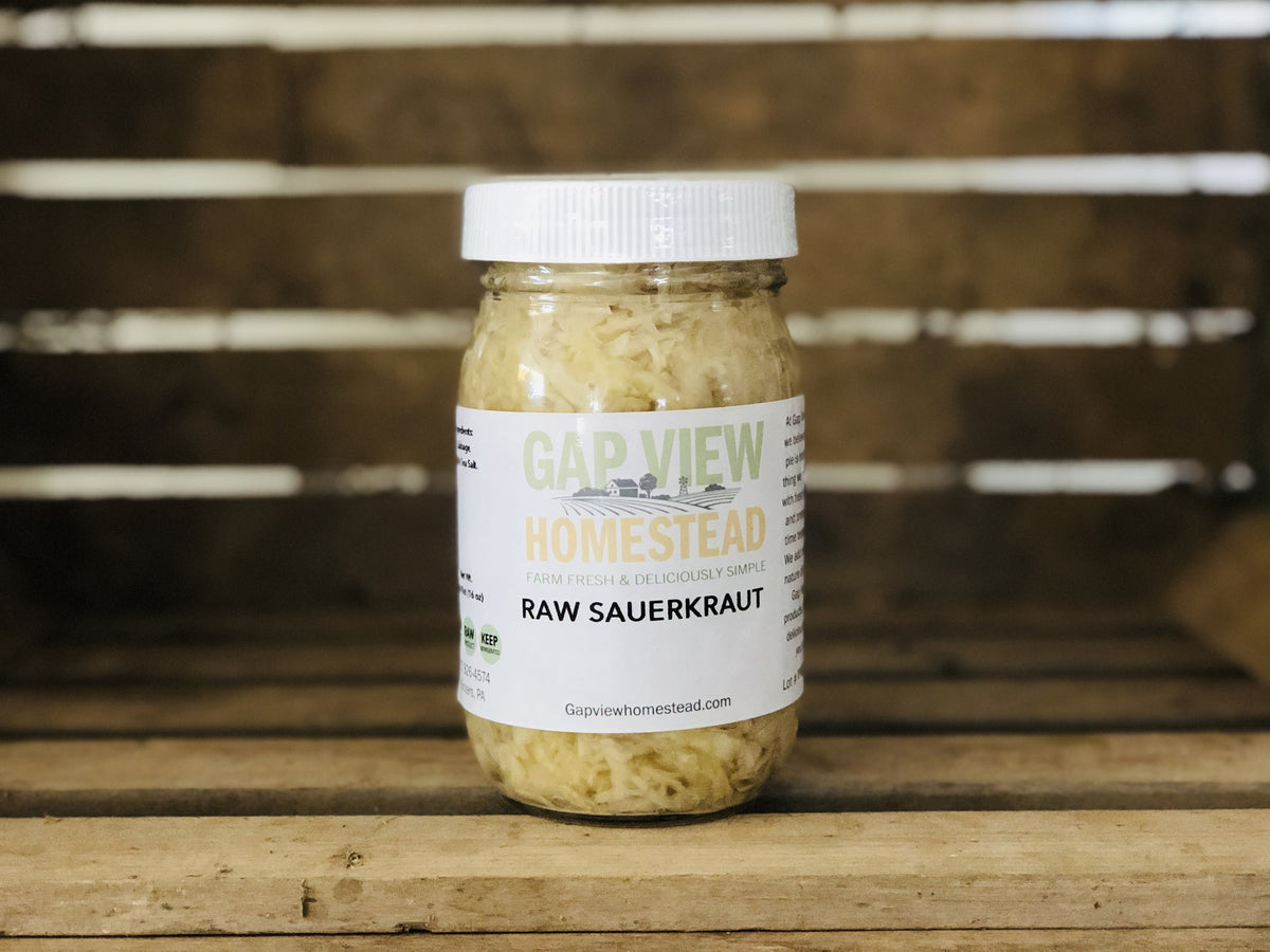 1 pint - Sauerkraut (Glass)