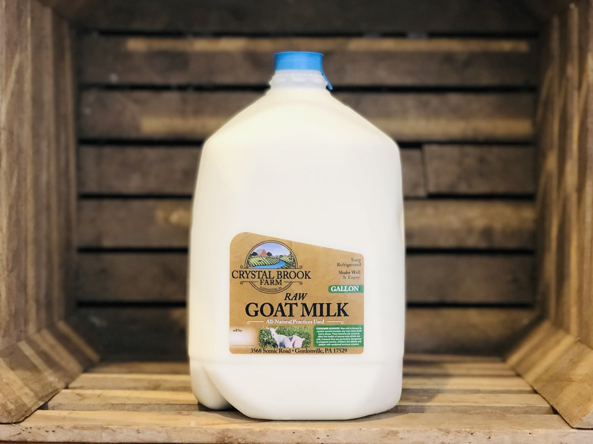 1 gallon - Raw Goat Milk (PA ONLY)
