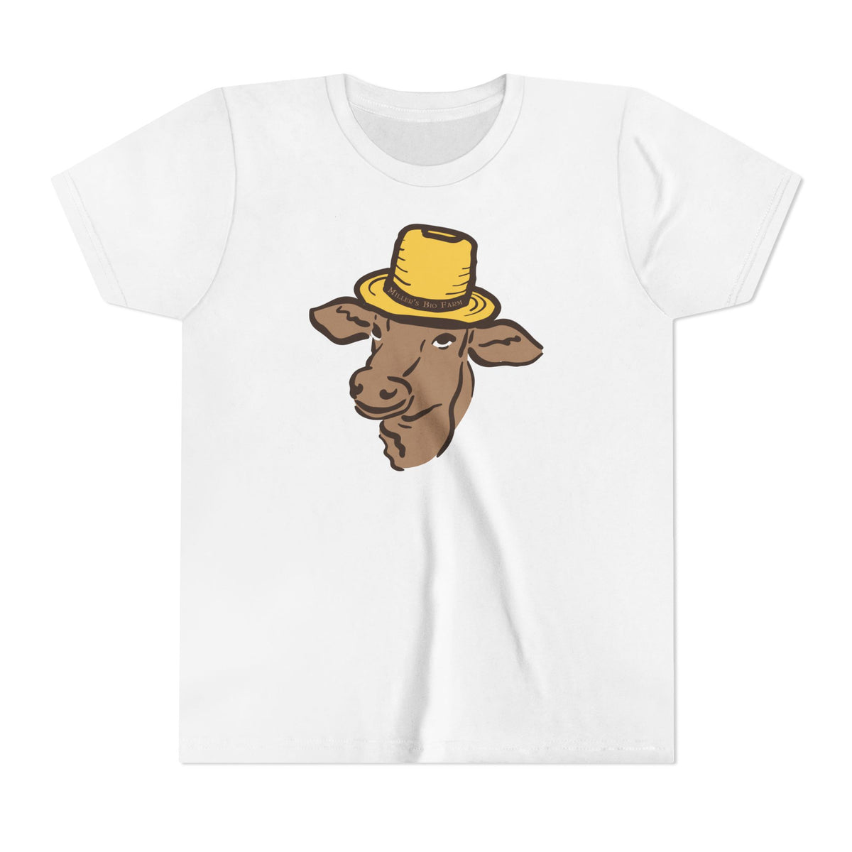Kids Short Sleeve Tee - Miller's Bio Farm Logo