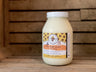 1 quart - Raw Plain Goat Bursting Kefir for Cats & Dogs (Glass)