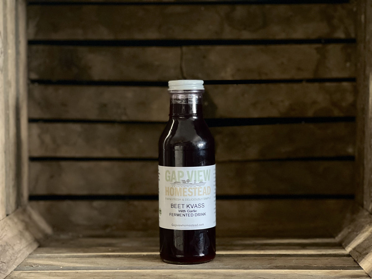 1 pint - Beet Kvass with Garlic