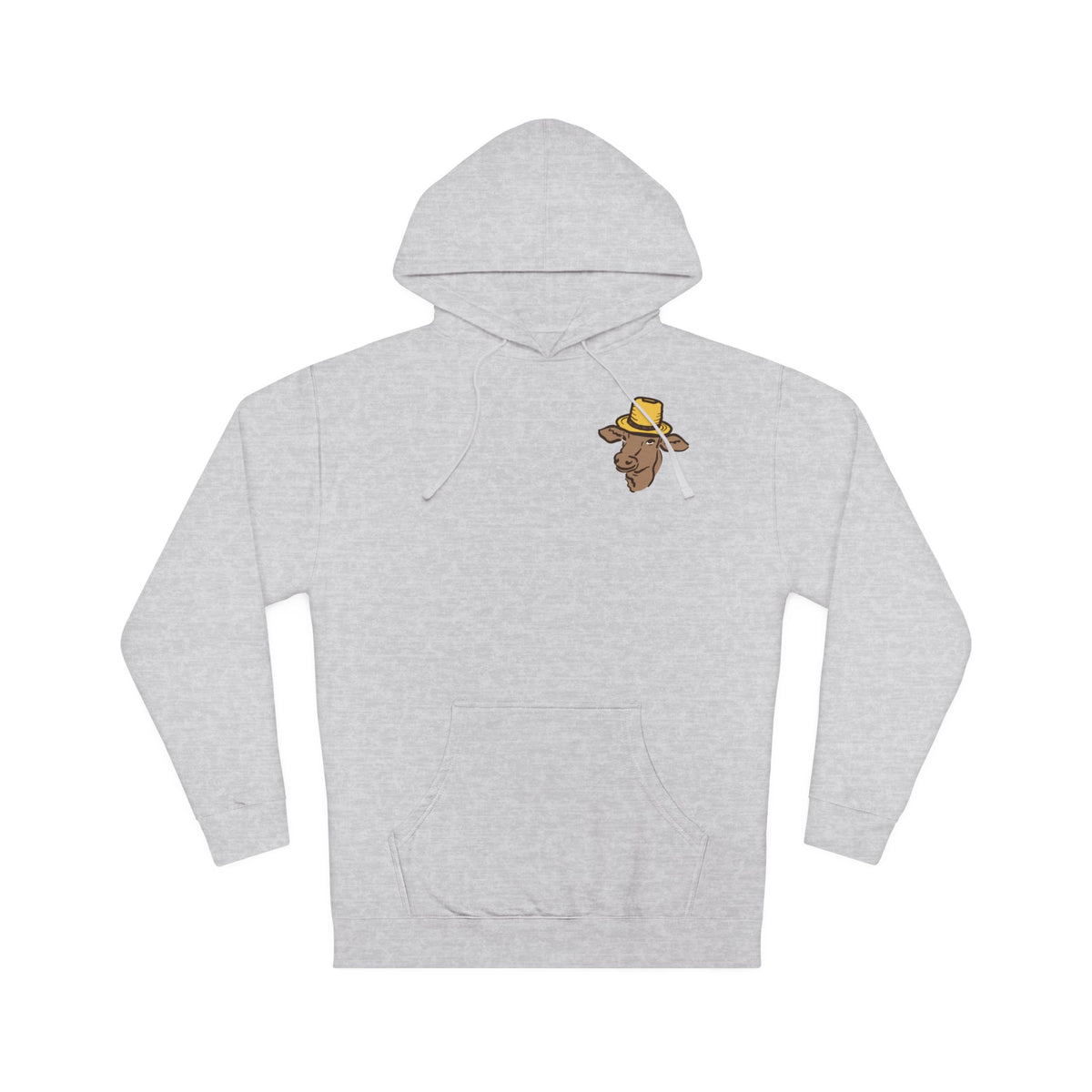 Adult Hooded Sweatshirt - Miller's Bio Farm Logo + Goodbye Supermarket Hello Small Farm