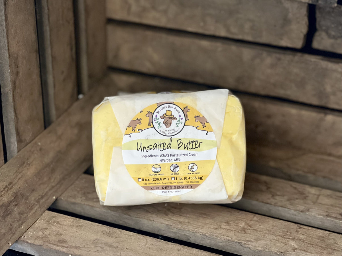 1lb Unsalted A2/A2 Butter
