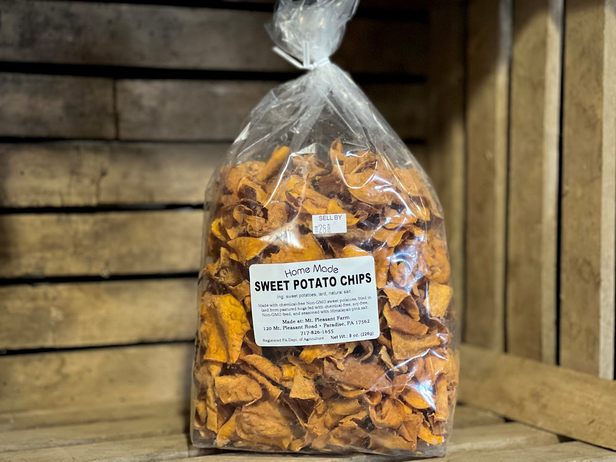 Homemade Sweet Potato Chips 8oz