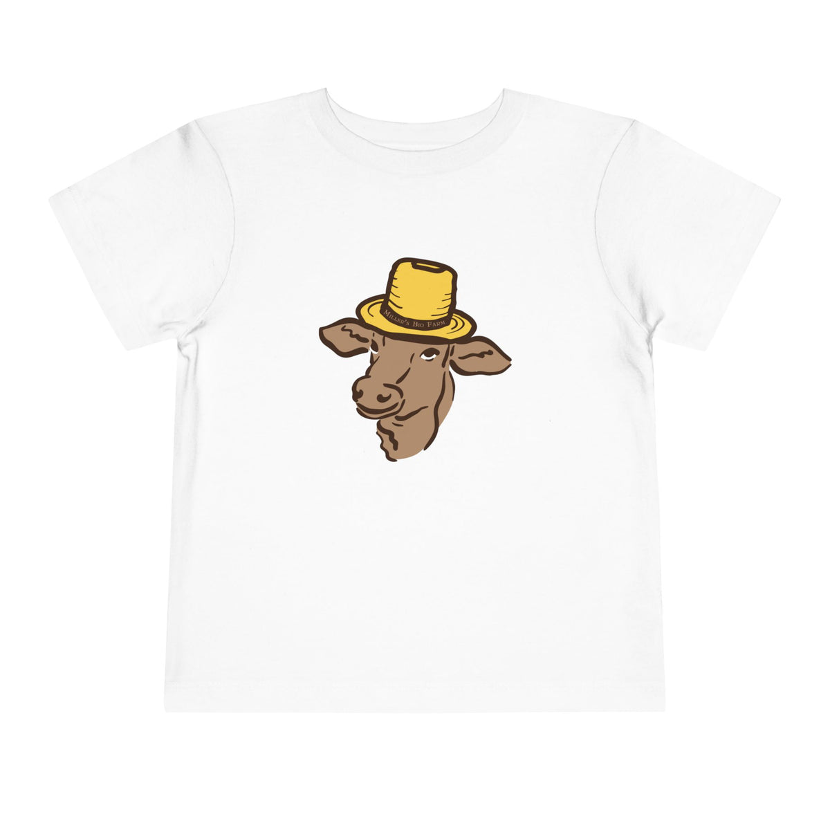 Toddler Short Sleeve Tee - Miller's Bio Farm Logo
