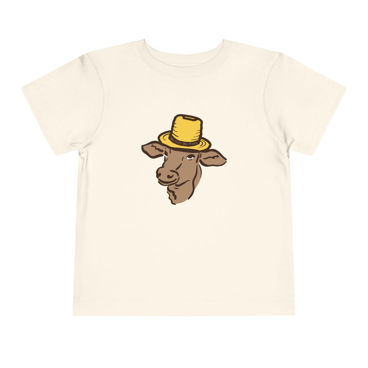 Toddler Short Sleeve Tee - Miller's Bio Farm Logo
