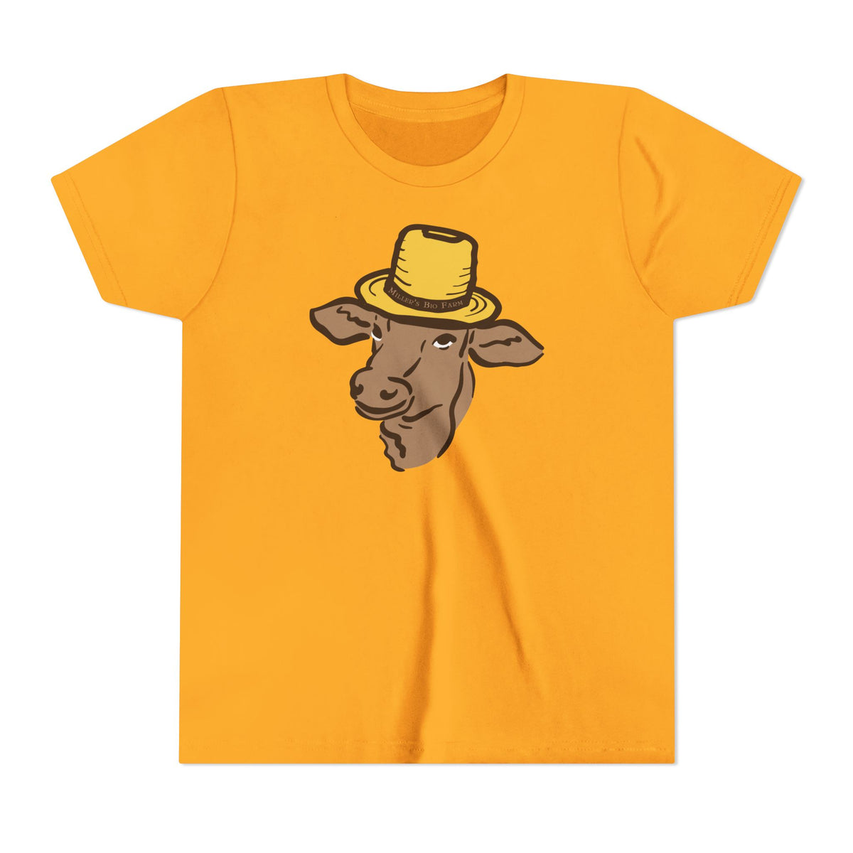 Kids Short Sleeve Tee - Miller's Bio Farm Logo