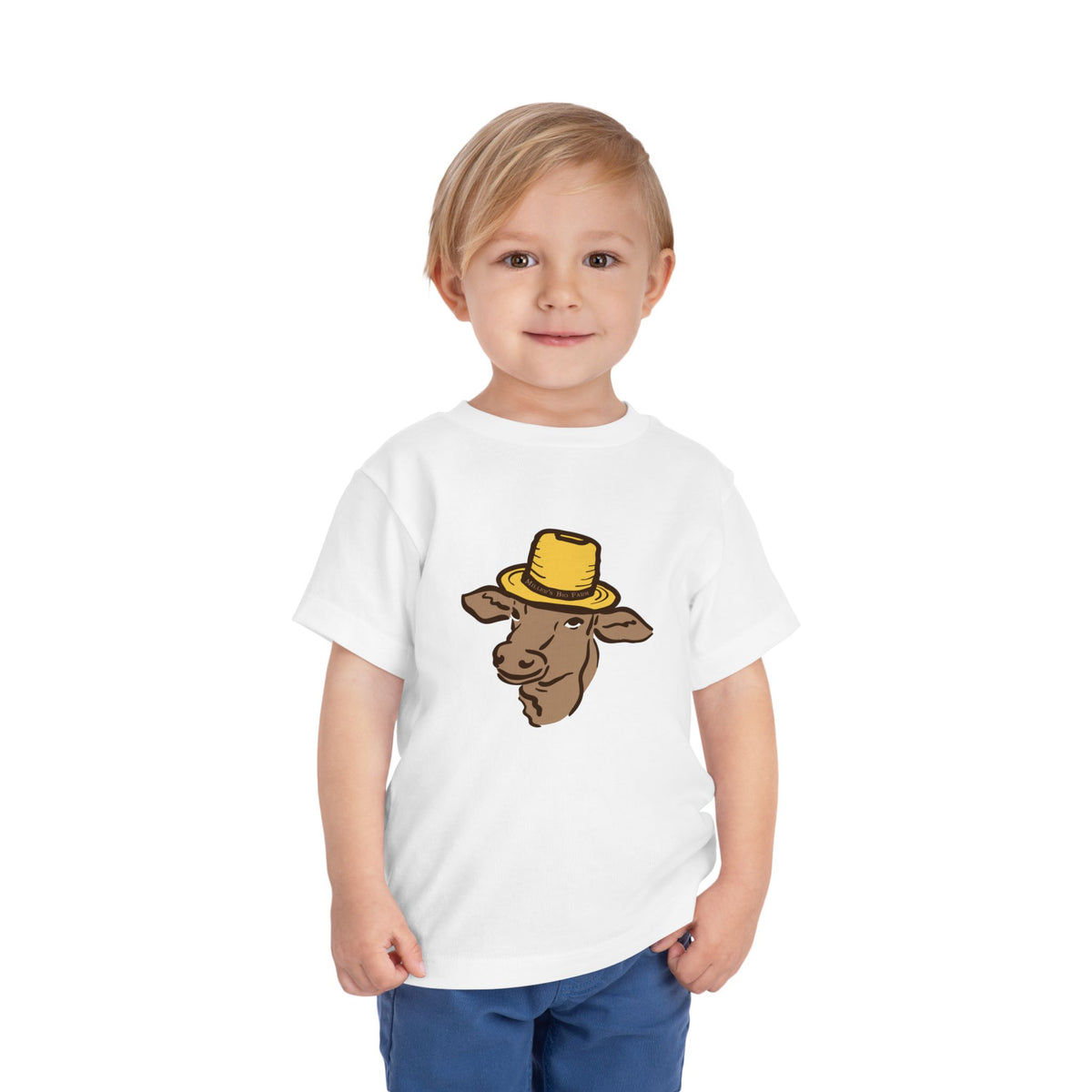 Toddler Short Sleeve Tee - Miller's Bio Farm Logo