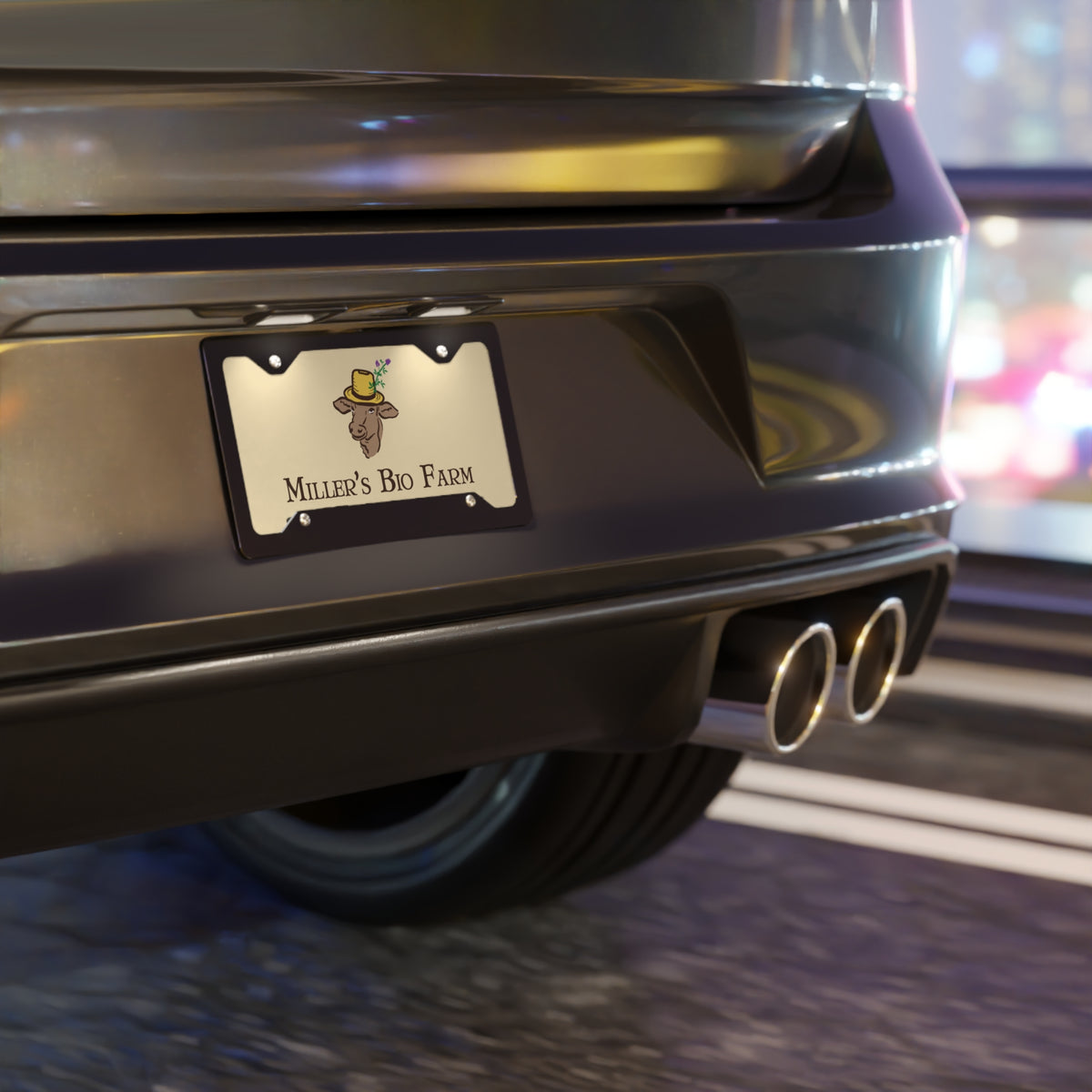 Vanity License Plate