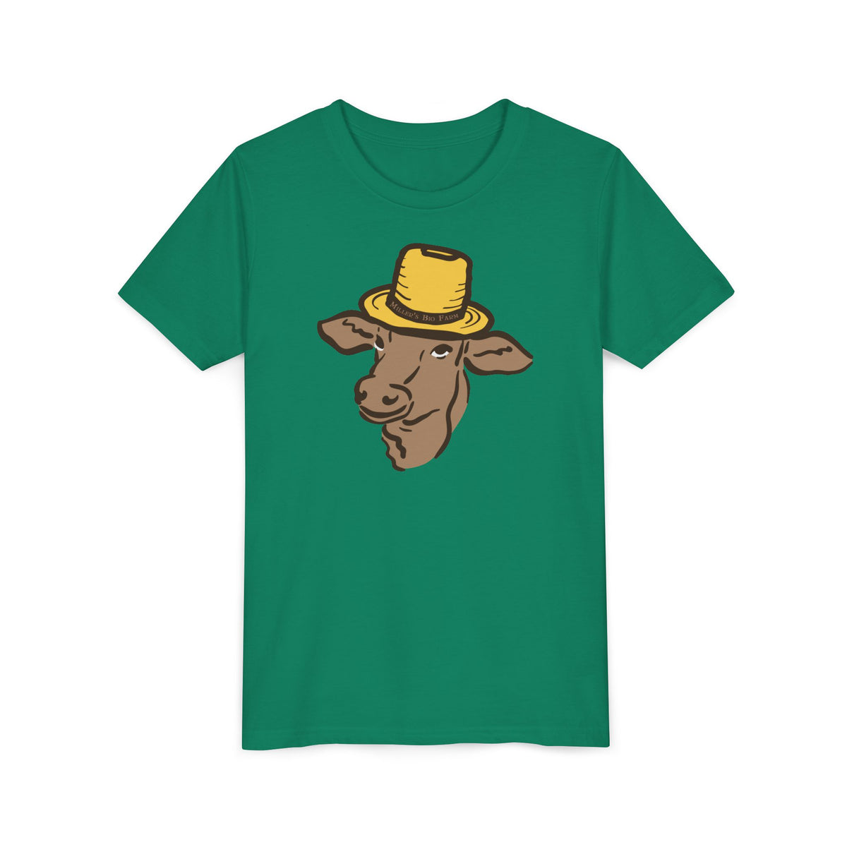 Kids Short Sleeve Tee - Miller's Bio Farm Logo