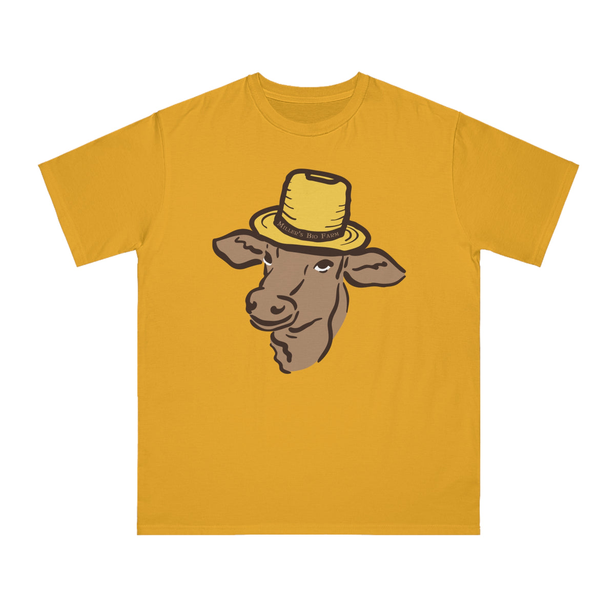 Adult Organic Classic T-Shirt - Adult Unisex - Miller's Bio Farm Logo