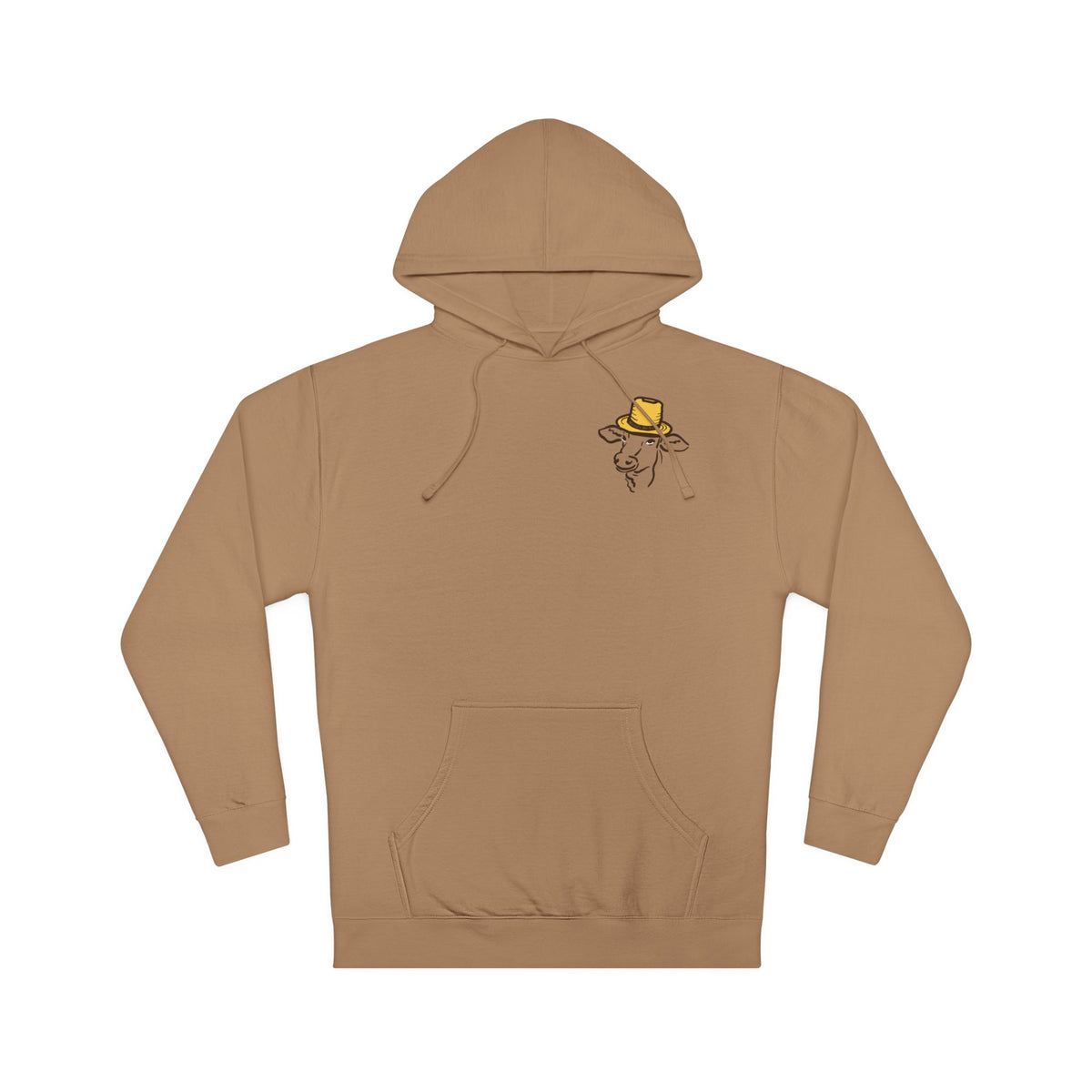 Adult Hooded Sweatshirt - Miller's Bio Farm Logo + Goodbye Supermarket Hello Small Farm