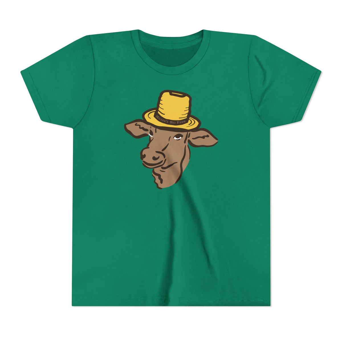 Kids Short Sleeve Tee - Miller's Bio Farm Logo