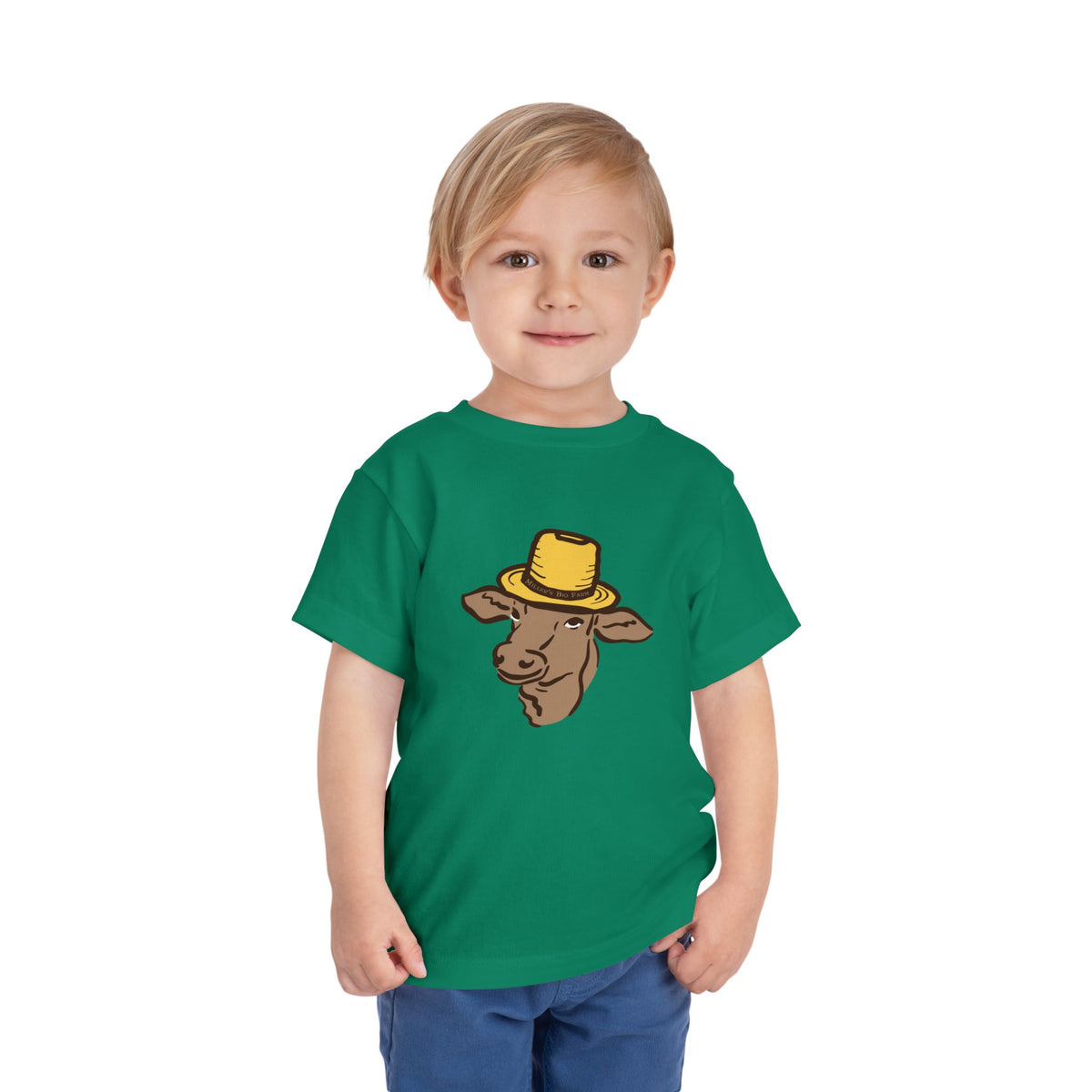 Toddler Short Sleeve Tee - Miller's Bio Farm Logo