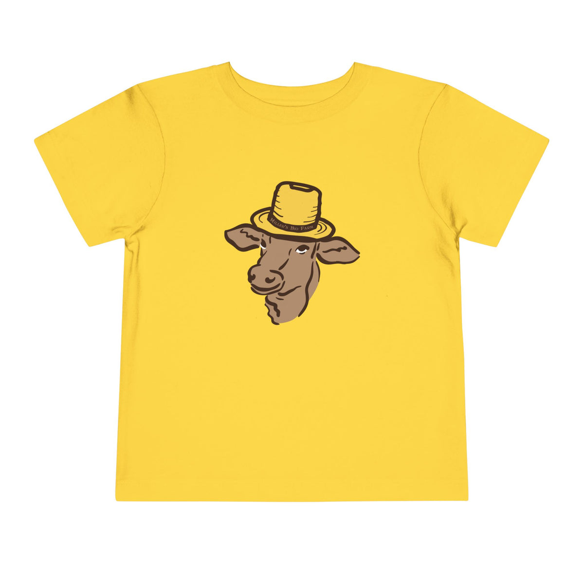 Toddler Short Sleeve Tee - Miller's Bio Farm Logo