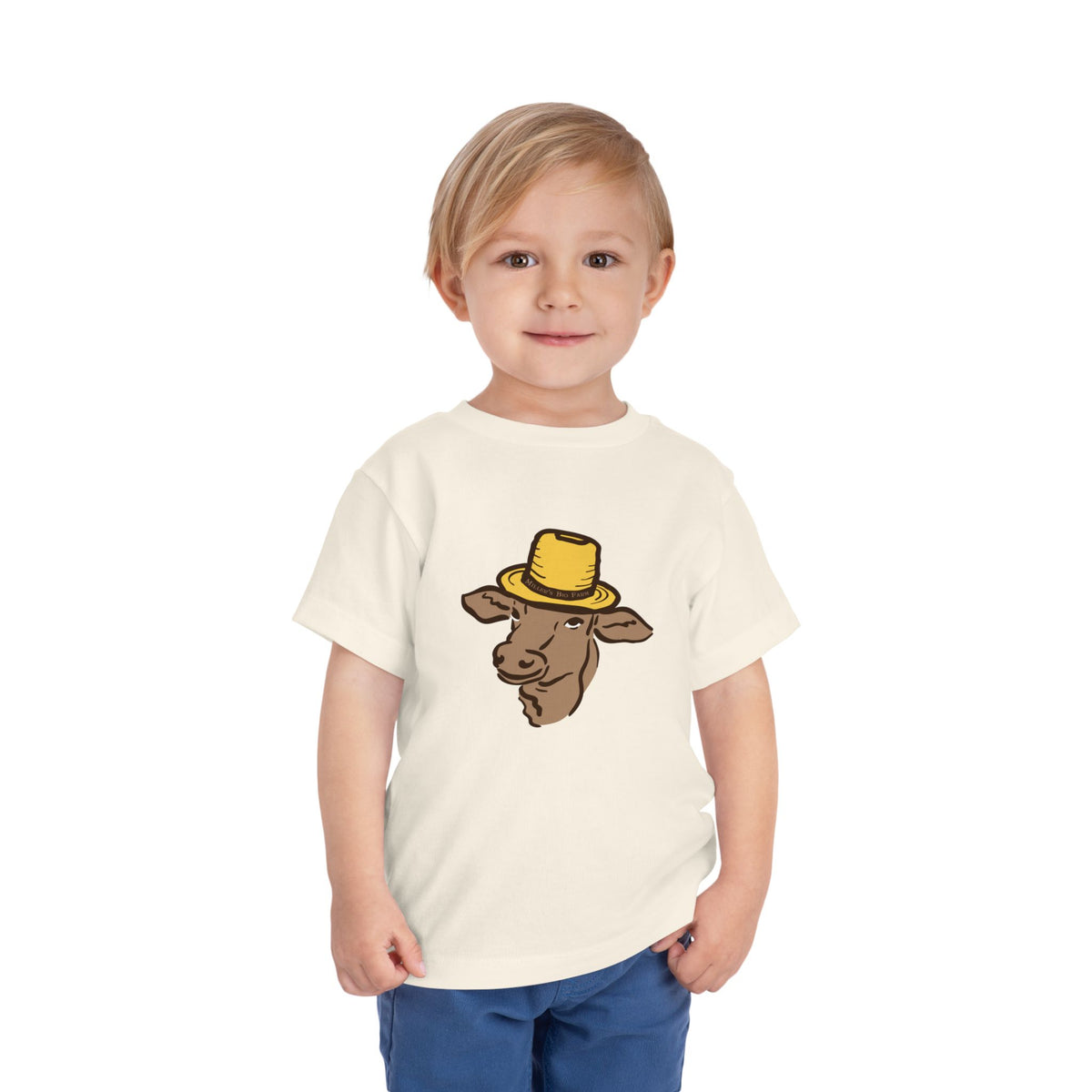 Toddler Short Sleeve Tee - Miller's Bio Farm Logo
