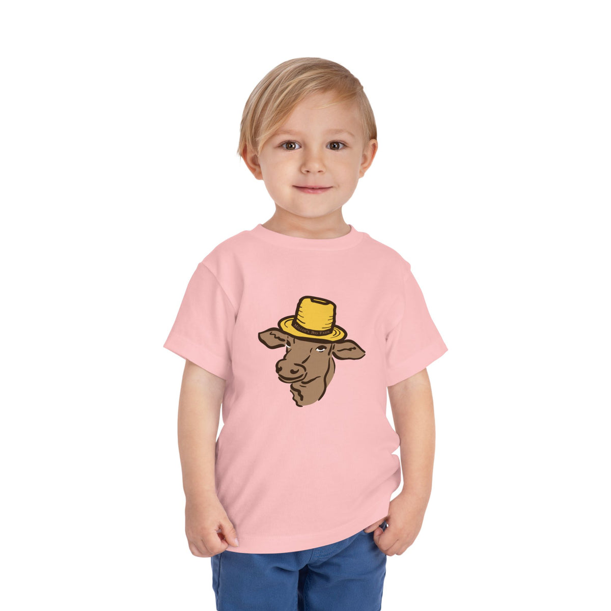 Toddler Short Sleeve Tee - Miller's Bio Farm Logo