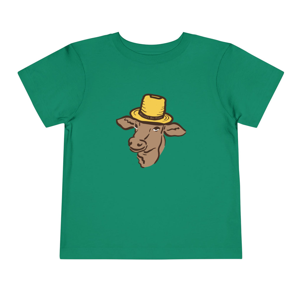 Toddler Short Sleeve Tee - Miller's Bio Farm Logo